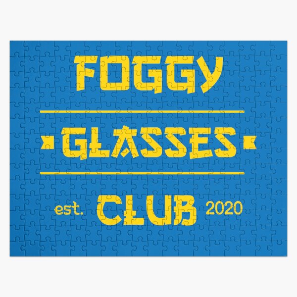 Artikel-Vorschau von neblige Brille Club est. 2020, lustiges Zitat für Brillenträger, designt und verkauft von yusufdehbi.