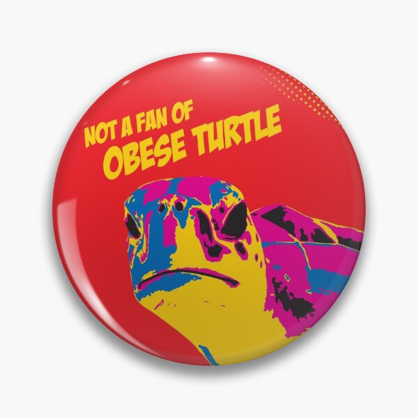 Item preview, Obese Turtle pop art designed and sold by anins-azuree.