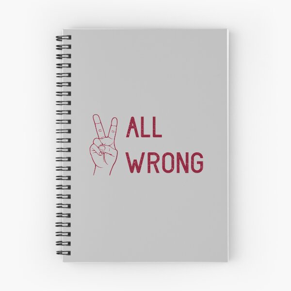 Item preview, All Wrong big, burgundy designed and sold by perezzzoso.