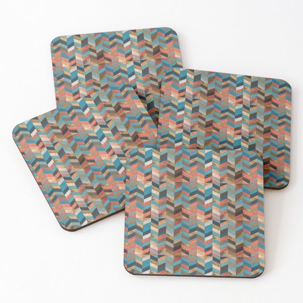 Item preview, Mid Century Chevron Art designed and sold by fouadbihmidine.