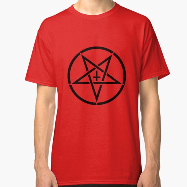 upside down cross t shirt