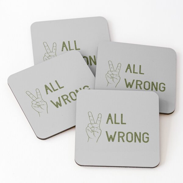 Item preview, All Wrong big, green designed and sold by perezzzoso.