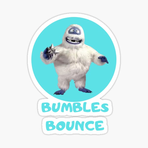 "Bumbles Bounce" Sticker by theonlyandthe1 Redbubble