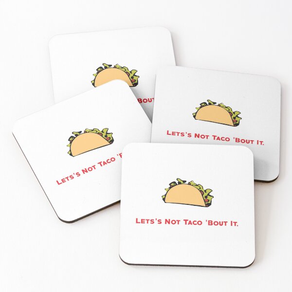 Item preview, Lets Not Taco Bout It Foodietoon designed and sold by ProjectX23.