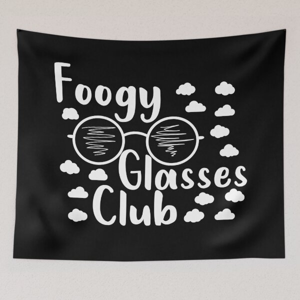 Item preview,  foggy glasses club est. 2020 designed and sold by yusufdehbi.