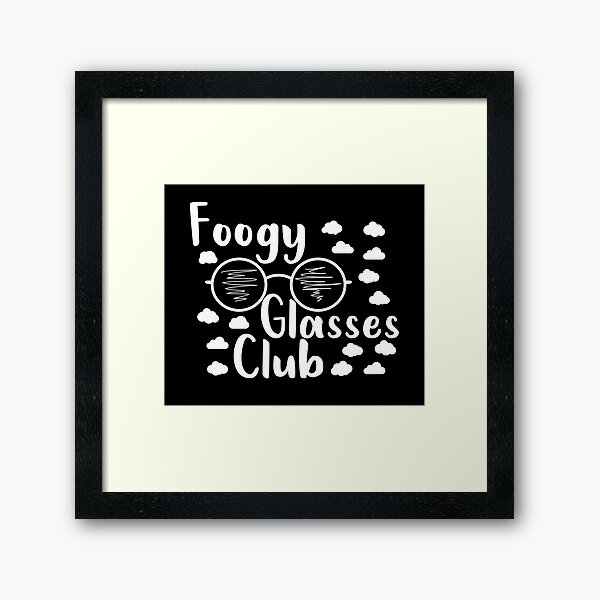 Item preview,  foggy glasses club est. 2020 designed and sold by yusufdehbi.