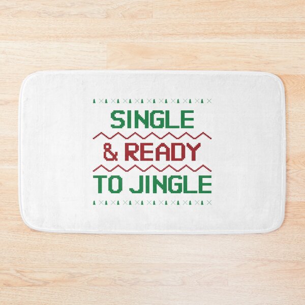 Item preview, Single And Ready To Jingle designed and sold by unikologo.