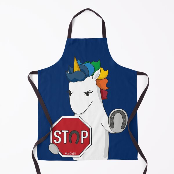 Item preview, Stop unicorn designed and sold by LaDaDi.