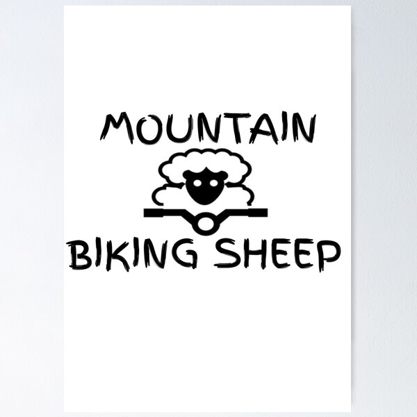 Item preview, The Mountain Biking Sheep designed and sold by Gmaish.