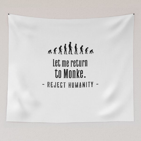 Item preview, Let me return to Monke. Reject humanity designed and sold by CocoAndMore.