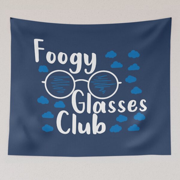Item preview, foggy glasses club est. 2020 designed and sold by yusufdehbi.
