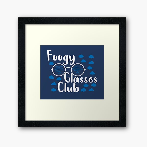 Item preview, foggy glasses club est. 2020 designed and sold by yusufdehbi.