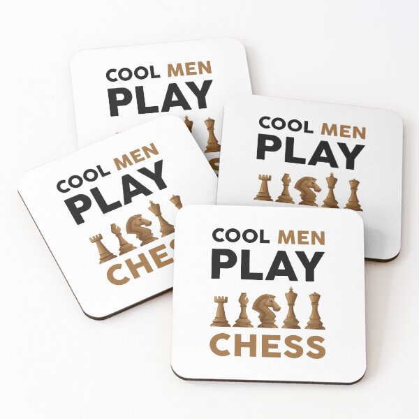 Item preview, Cool men play chess designed and sold by GoldenDov.