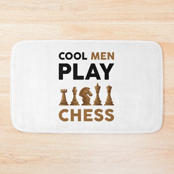 Item preview, Cool men play chess designed and sold by GoldenDov.