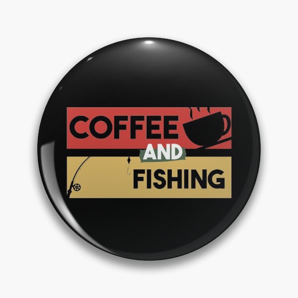 Artikelvorschau, Kaffee und Angeln - Geschenk für Kaffee-Süchtigen, Geschenk für Angel-Liebhaber entworfen und verkauft von MrElgo.