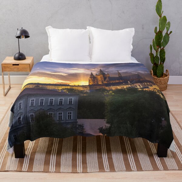 Item preview, Prague Castle at sunset designed and sold by mitzobs.