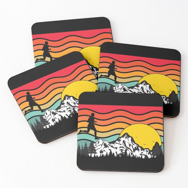 Item preview, Mountain Waves - Trail Runner  designed and sold by HeatherPore.