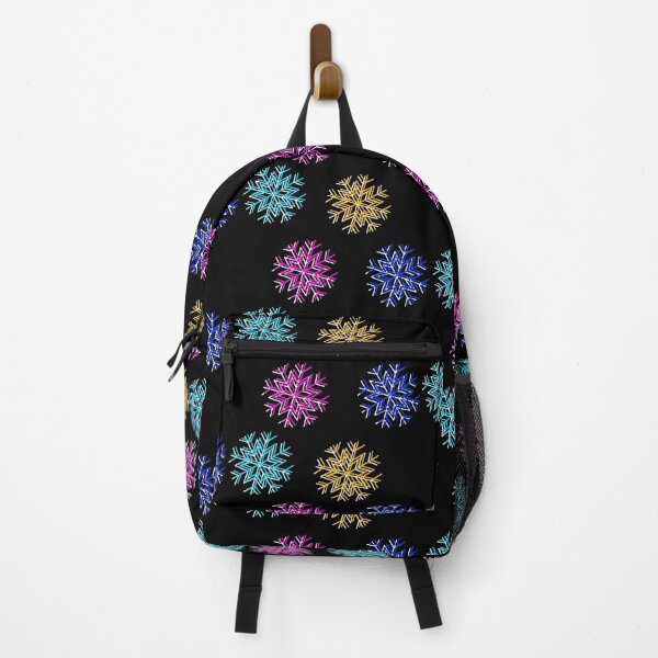 Item preview, Multicolored snowflakes in 3D style designed and sold by BV-creas.