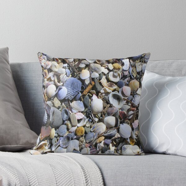 Item preview, Sea Shells at Burleigh Heads Beach,Cushion designed and sold by ginnymac.