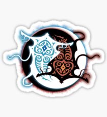 Rin Vang (Raava x Vaatu - Yin Yang) Sticker