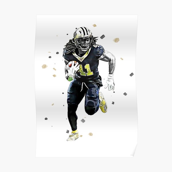 Alvin Kamara 41 New Orleans Saints football player poster gift