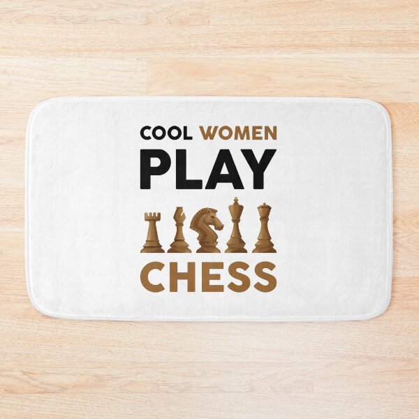 Item preview, Cool women play chess designed and sold by GoldenDov.