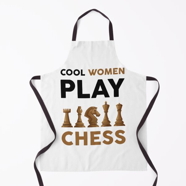 Item preview, Cool women play chess designed and sold by GoldenDov.