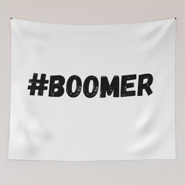 Artikelvorschau, #Boomer - Stolzer Boomer - Hashtag Boomer entworfen und verkauft von Worranarin.