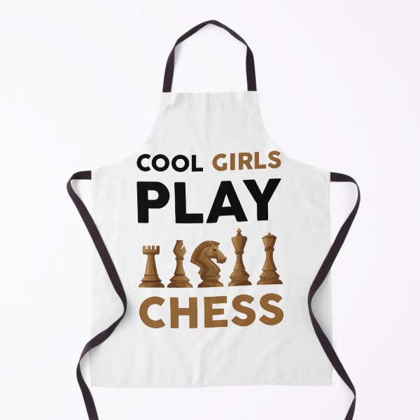 Item preview, Cool girls play chess designed and sold by GoldenDov.