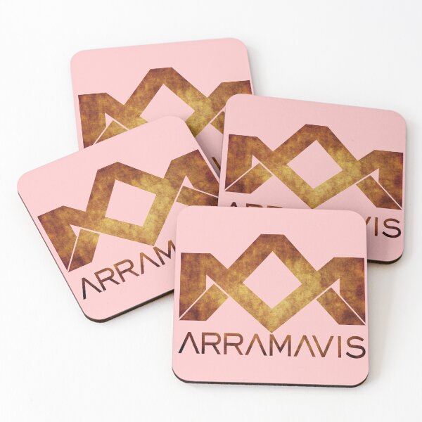 Artikelvorschau, Das braune Muster des Arramavis-Logos entworfen und verkauft von Arramavis.