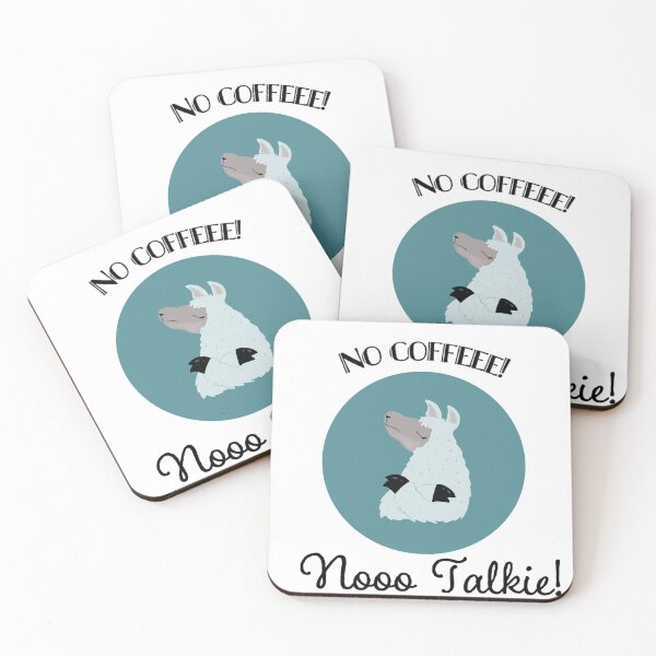 Item preview, No coffeee! Nooo talkie  designed and sold by Shanuarts.