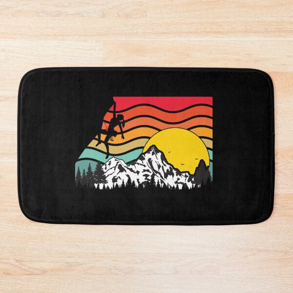 Item preview, Mountain Waves - Woman Rock Climbing  designed and sold by HeatherPore.