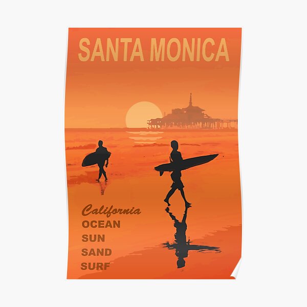 Santa Monica. Poster