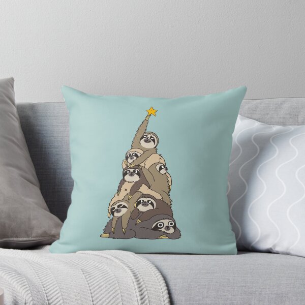 Artikel-Vorschau von Weihnachtsbaum-Faultiere, designt und verkauft von Huebucket.