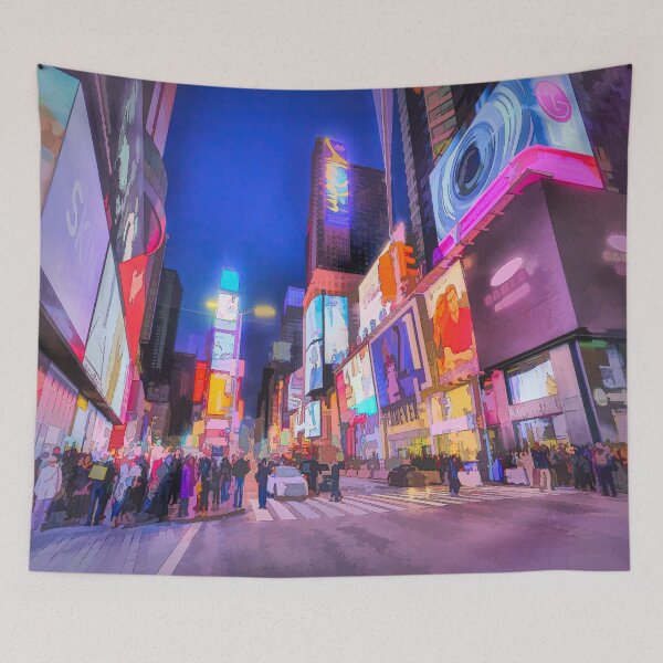 Item preview, Times Square Cartoon designed and sold by Londonimages.
