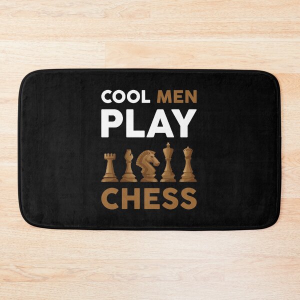 Item preview, Cool men play chess designed and sold by GoldenDov.