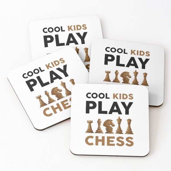 Item preview, Cool kids play chess designed and sold by GoldenDov.