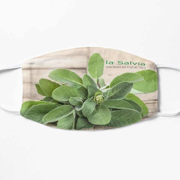 La Salvia sage Flat Mask