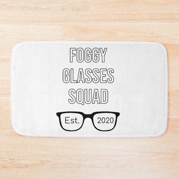 Item preview, Funny Foggy Glasses Squad Est. 2020 quote for everybody who hates wearing a mask and getting their glasses foggy designed and sold by yusufdehbi.