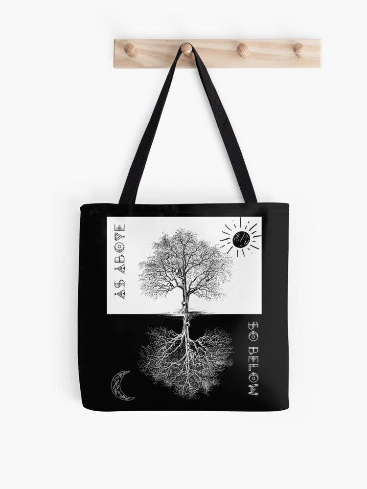 Alchemical Tree of Life Tote Bag