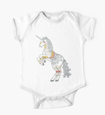 Mandala Unicorn One Piece - Short Sleeve