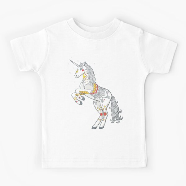 Mandala Unicorn Kids T-Shirt