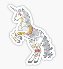 Mandala Unicorn Sticker