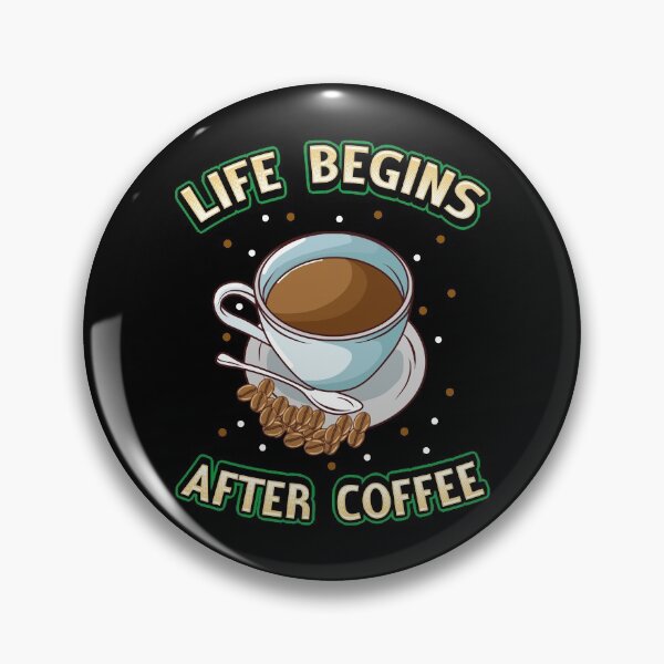Item preview, Life Begins After Coffee... Good morning! designed and sold by Apollonas.