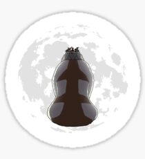 Yip Yip into the Moonlight Sticker