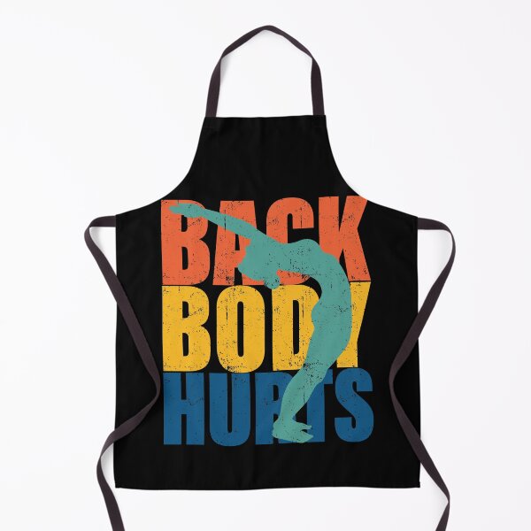 Item preview, Back Body Hurts | Aches Pain Healthy Gym designed and sold by GravitiTees.