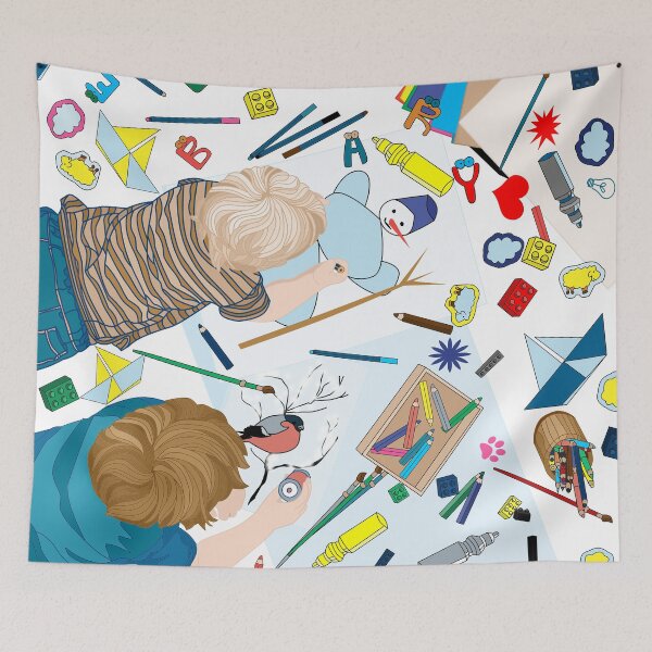 Item preview, children draw designed and sold by AvotArt.