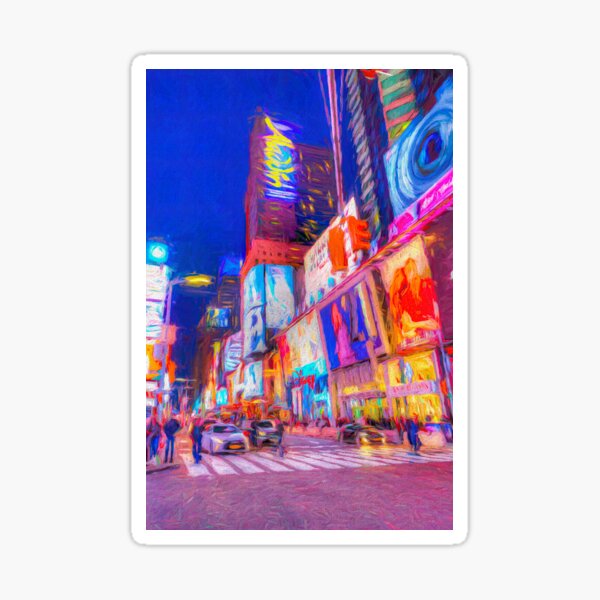 Item preview, Times Square Night Art designed and sold by Londonimages.