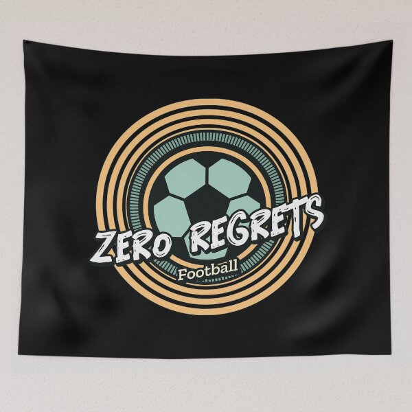 Item preview, Zero Regrets Football designed and sold by Luvjesus2.
