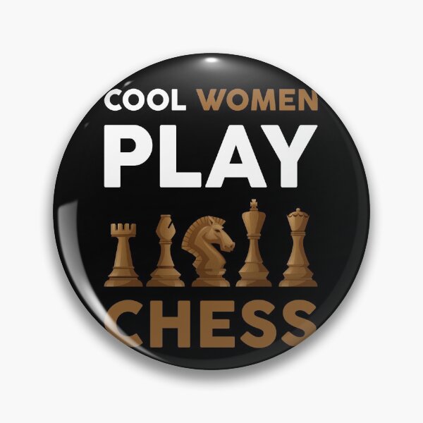 Item preview, Cool women play chess designed and sold by GoldenDov.